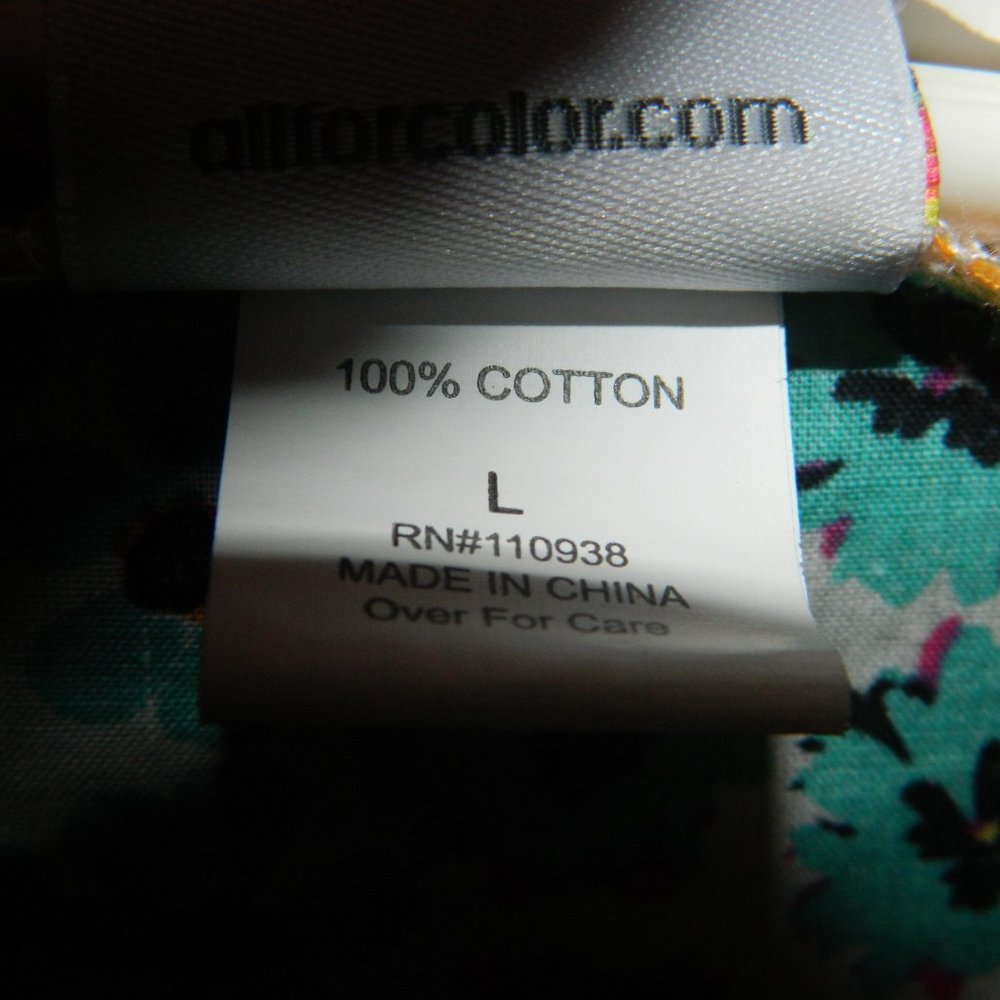 All For Color Boutique Tunic Size Large  (D2) - Picture 3 of 4